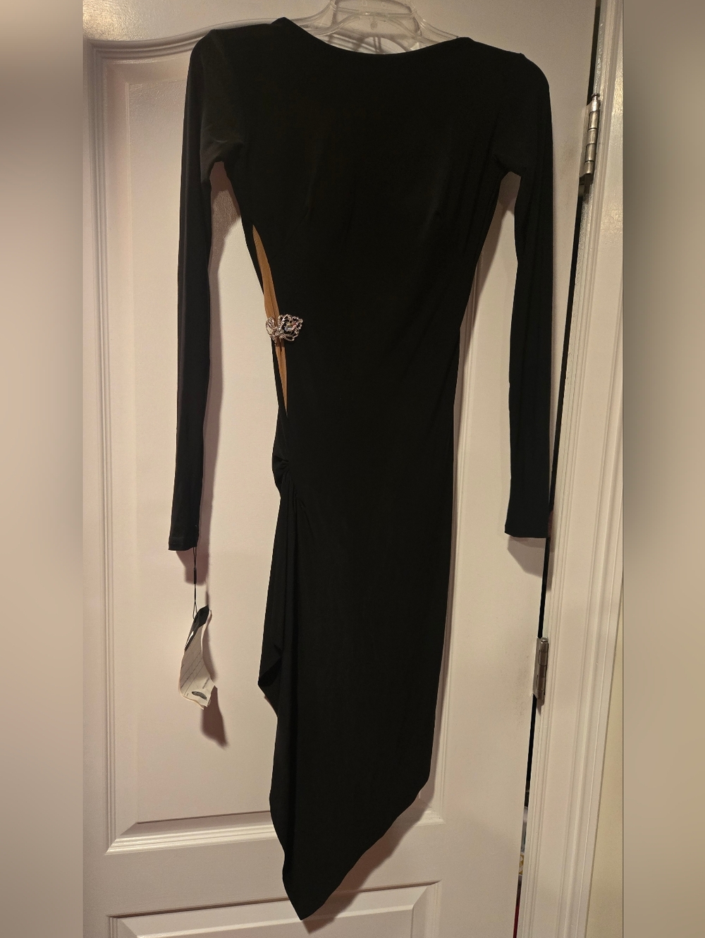ZYM Dance Style Classy Black Dance Dress